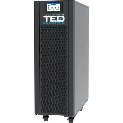 UPS 20KVA TED Online dubla conversie trifazat 3/3, cu management, intrare/iesire regleta TED004253