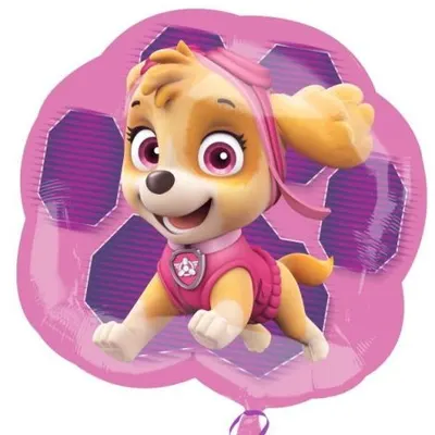 Balon folie paw patrol 63x58 cm