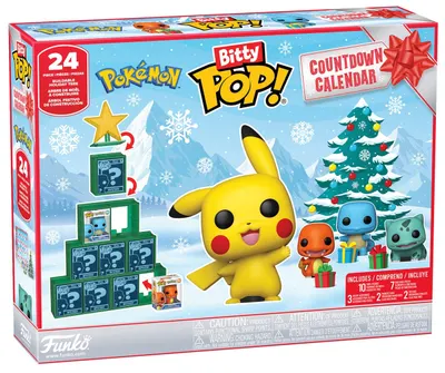 Calendar tematic Funko Bitty POP! Countdown Calendar: Pokemon