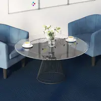 vidaXL Placă de carpetă albastru 50 x 50 cm 36 buc. PP și bitum