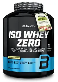 Iso Whey Zero, banană, 1816 g, BioTech USA
