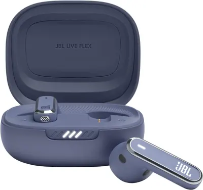 Căști wireless JBL - Live Flex, TWS, ANC, albastre