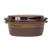 Vas Roman Glazurat, 4 l, 35 x 25 x 16 cm, Maro