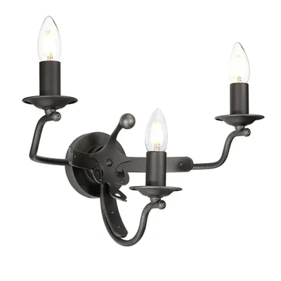 Aplica Windsor 3 Light Wall Light – Graphite