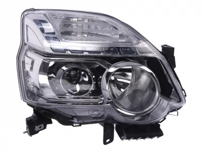 Far dreapta D1S H1, electric, cu motoras, interior argintiu, semnalizator transparent NISSAN X-TRAIL T31, Off-road intre 2007-2010