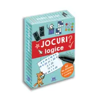 Jocuri logice. 50 de jetoane - Board book - ***