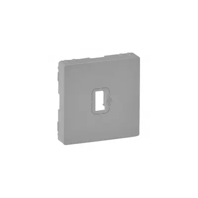 Capac Valena Life - preconnected female USB priza - aluminiu