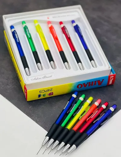 Set 24 creioane mecanice Aihao, 0.7mm, En-gross