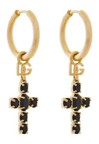 Cercei dama Dolce Gabbana - WEQ6D1 W1111 - Sintetic - 0 EU - Negru/Auriu