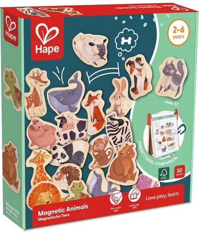 Set de joc Hape International - Animale magnetice