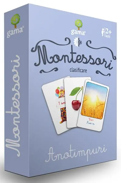 Anotimpuri. Cărţi de joc Montessori - Board book
