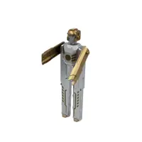 Pix funny robot auriu-argintiu colecția aviație