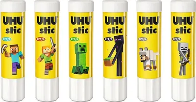 Lipici solid Uhu Back To School - 8 g, sortiment