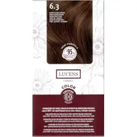 Vopsea de Par fara Amoniac Blond Inchis Auriu 6.3 50ml
