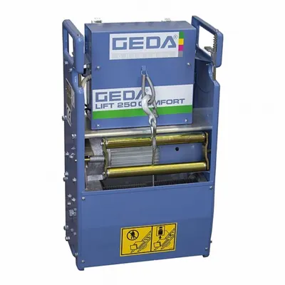 Grup motor pentru elevator GEDA 250 COMFORT, include tronson baza 2 m