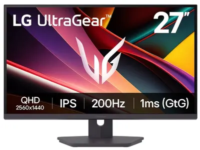 Monitor LG - 27G610A-B, 27'', QHD, IPS, Anti-Glare, Black