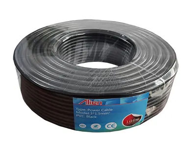 Cablu electric MYYM 3x1.5mm2 100m negru