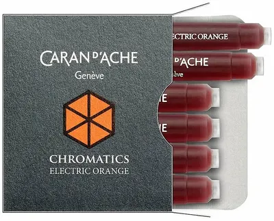 Set cartuse pentru stilou Caran d'Ache Chromatics - Electric