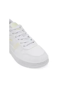 Pantofi sport dama - 749SUJ0004 - Piele ecologica - Alb