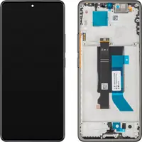 Display cu Touchscreen Xiaomi Redmi Note 14 Pro 5G, cu Rama, Negru (Midnight Black), Swap 56002300O1600