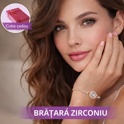Bratara din aliaj cu elemente din Zirconiu