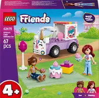 Constructor LEGO Friends - Mașină de livrare tort unicorni (42675)