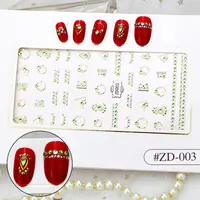 Sticker 3D Manichiura Nail Art Cristal ZD003