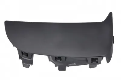 Ornament grila radiator fata stanga (exterior, plastic, negru-mat) potrivit PORSCHE MACAN 95B 07.18