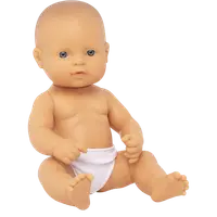 Papusa Bebelus european Fata 32 cm - Miniland