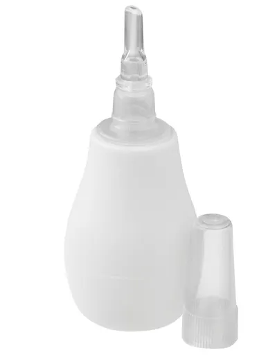 Aspirator nazal Baby Ono cu varf de silicon Alb