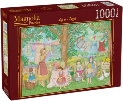 Puzzle Magnolia din 1000 piese - Casă la țară