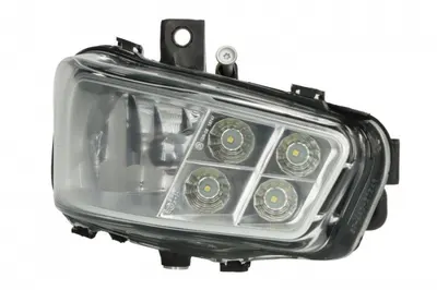 Proiector ceata dreapta (H11 LED, cu iluminare curbata) 24V potrivit MERCEDES ACTROS MP4 MP5, ANTOS 07.11