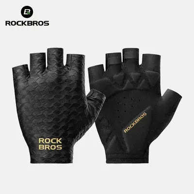 Mănuși de ciclism scurte, care absorb șocurile ROCKBROS
