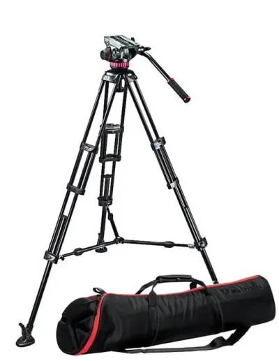 Manfrotto MVH502A,546BK Kit trepied video - Default Title