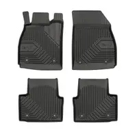 Set covorase cauciuc 4 piese No. 77, fata spate negru, potrivit OPEL INSIGNIA A, INSIGNIA A COUNTRY 07.08-03.17