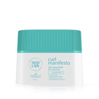 Masca pentru parul cret - NISH LADY - CURL MANIFESTO - 275 ml