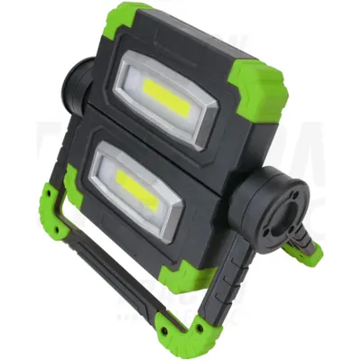 Reflector instalator LED cu acumulator20 W, 6500 K, 3,7 V, 5000 mAh, Li-Ion, 850 lm, 4 h, IP43