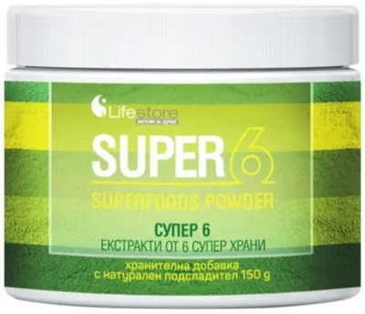 Super 6, 150 g, Lifestore