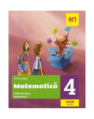 Matematică. Caiet de lucru. Clasa a IV-a. Semestrul I - Paperback brosat - Mariana Mogoş
