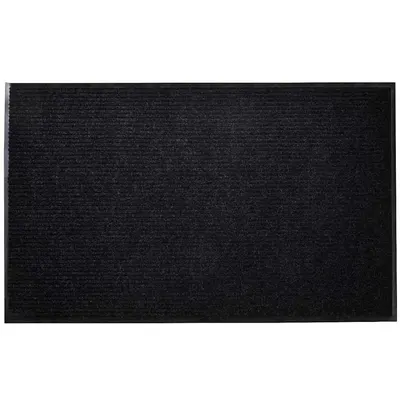 vidaXL Covoraș de ușă, negru, 90x120 cm, PVC