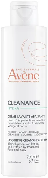 Avène Cleanance Cremă de spălat liniștitoare Hydra, 200 ml