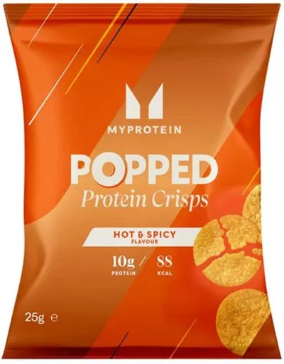 Popped Protein Crisps, chili, 25 g, Myprotein
