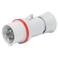 Fisa industriala trifazica mobila, 16A, 460V, 3P+E(11h), IP44, IK09, Gewiss GW60710H