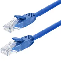 Patch cord Gigabit UTP cat6, LSZH, 5.0m, albastru - ASYTECH Networking TSY-PC-UTP6-5M-B