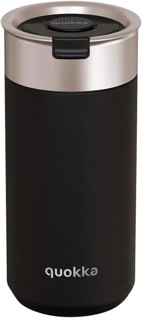 Termo cană Quokka Boost - Carbon Black, 400 ml