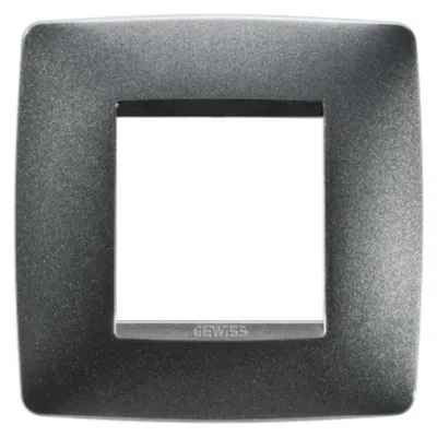 Placa ornament CProiector HORUS ONE - IN PAINTED TECHNOPOLYMER - 2 modul - SLATE - CProiector HORUS