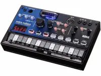 Sintetizator analogic de bas Korg - Volca NuBass, 16 clape, negru