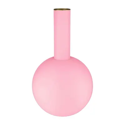 Vază decorativă, din metal, Pip Studio, Light Pink, 42 cm, colecția Others