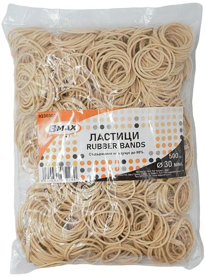 Elastice B-max - 500 g, din cauciuc, 30 mm