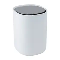 Coș de gunoi alb din plastic 1,5 l Frini – Wenko